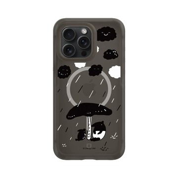 iPhone 15 Pro Max AirX 本質黑 - 馬來貘 Laimo - 下雨了(透明款)