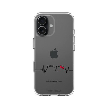 iPhone 17 Clear Case（相機按鈕） 透明 - 三麗鷗-Hello Kitty - 撲通撲通