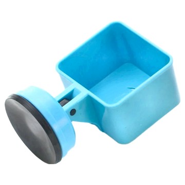 Lassley MAGIC強力吸盤置物盒 方 承重4KG  藍色  1個