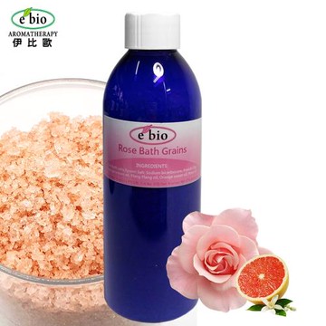 ebio伊比歐 玫瑰愛人精油礦物浴鹽 200g