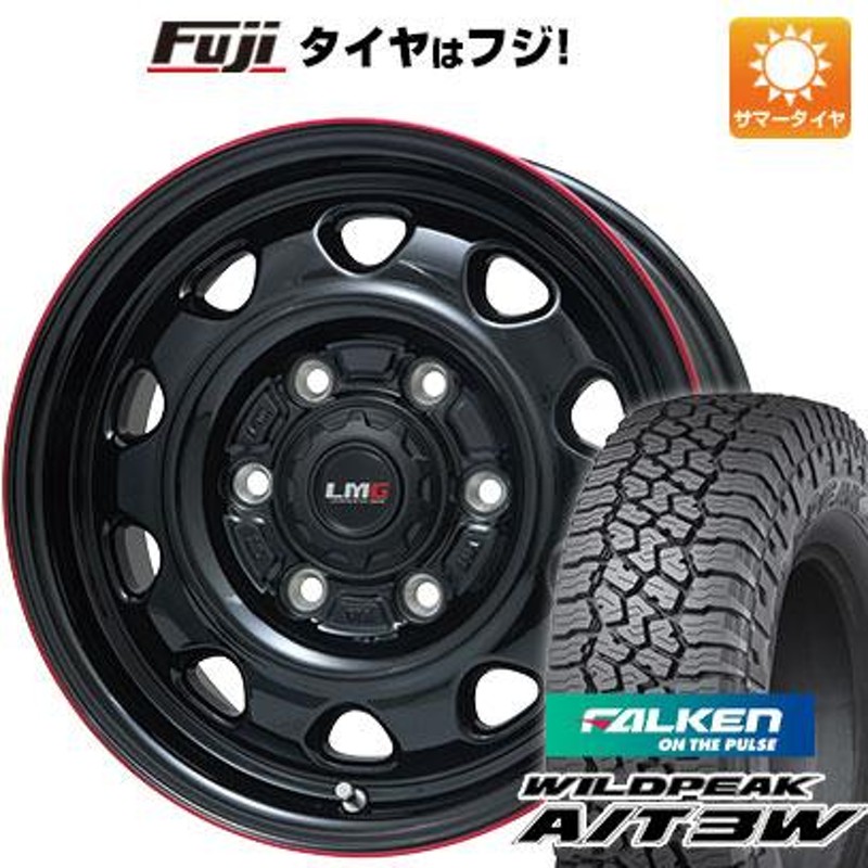 新品】ハイエース200系 夏タイヤ ホイール4本セット 195/80R15 107/105N ファルケン ワイルドピーク A/T3W レアマイスター  LMG OFF-STYLE 15インチ | LINEショッピング