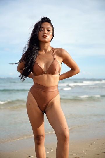 麥加橘系列 前扣上衣2.0