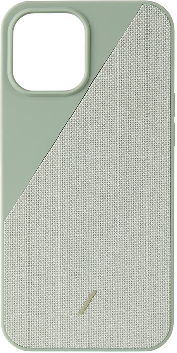 Native Union 绿色 CLIC Canvas iPhone 12 Pro Max 手机壳