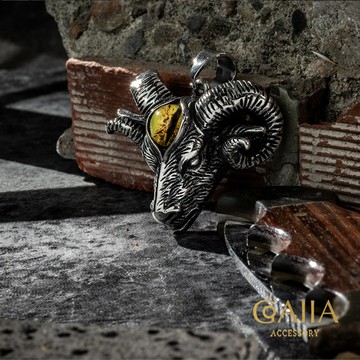 STEEL 鋼吊墜。撒旦之眼 | RZX