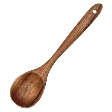 和風柚木廚具 中湯勺  木色  1支