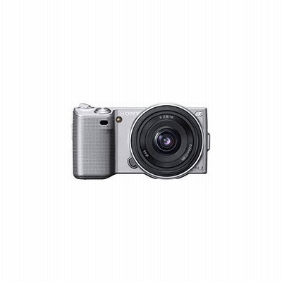 春新作の Sdカード付き シルバー 薄型広角レンズキット Nex 5 A Sony ソニー デジタルカメラ