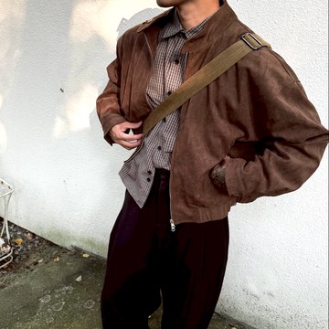 【AMERO】男裝 女裝 長袖小格紋襯衫 微寬版型