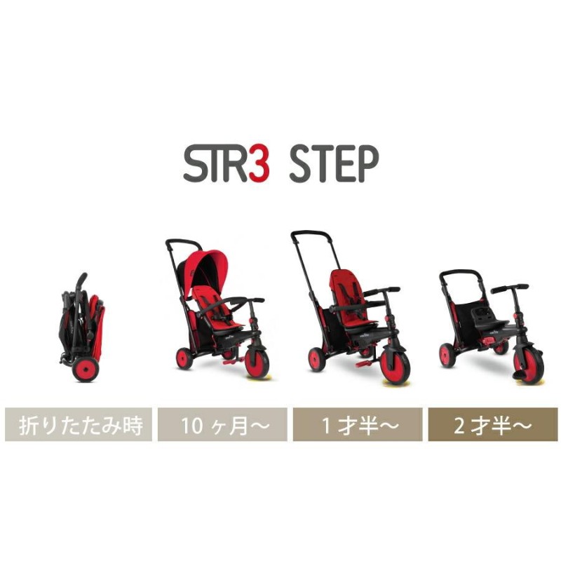 STR3 smarTrike 折りたたみ 三輪車