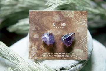 CRACK | 礦物系耳環 |  EARRINGS