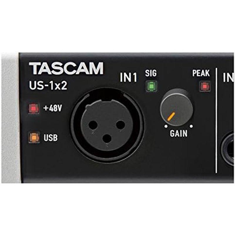 TASCAM USBオーディオインターフェース US-1x2-SN