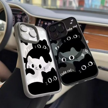 相擁小貓咪磁吸手機殼 iPhone 17 16 PRO 15 14 13 12 11 promax xr 8 7 保護殼