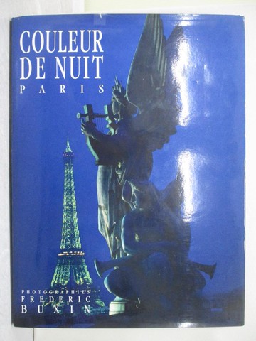 【書寶二手書T1／藝術_Y63】Couleur de nuit, Paris