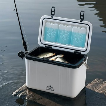 ✨免運 保冰箱 車用冰箱 釣魚冰箱 迷你保冰箱 露營冰箱 保冷箱 保溫箱 保溫箱商用擺攤冷藏箱車載露營冰塊食品戶外保冷保