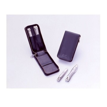 【海夫健康生活館】日本GB綠鐘 匠之技 鍛造鋼 修容2件組 旅行隨身包(G-3101)