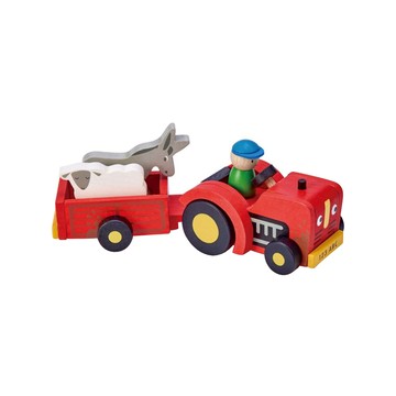 tender leaf 拖拉車  紅色  1個