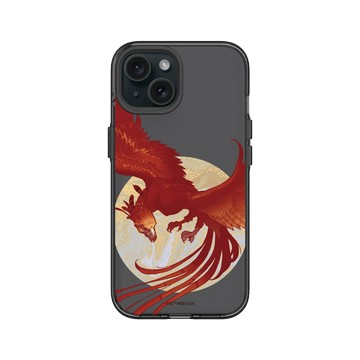 iPhone 15 Clear 酷墨灰 - 哈利波特 Harry Potter - 佛客使Fawkes