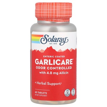 Solaray, 腸溶包衣 GarliCare®，60 片