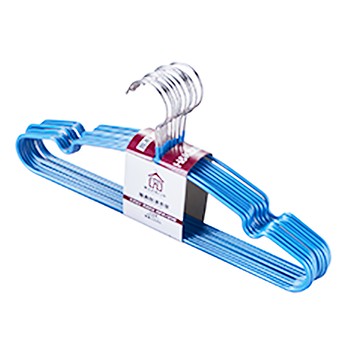 H&K 家居 雅典防滑衣架 Set 10個 時尚色彩優雅掛衣  顏色隨機