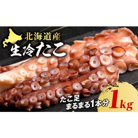 ふるさと納税 ☆天塩町産たこ足1kg 北海道天塩町