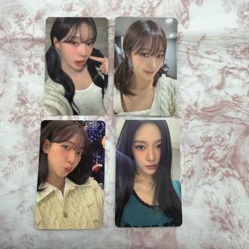正版 aespa 吒 MINI6 精緻小卡 am特典卡 劉知珉 金冬天 寧藝卓 吉賽爾