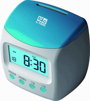 徠福 微電腦四欄打卡鐘 /台 NO.L-1600