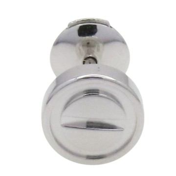 Cartier 卡地亞 18K白金 單邊 Love Stud 針式耳環 B8301256 【二手名牌BRAND OFF】