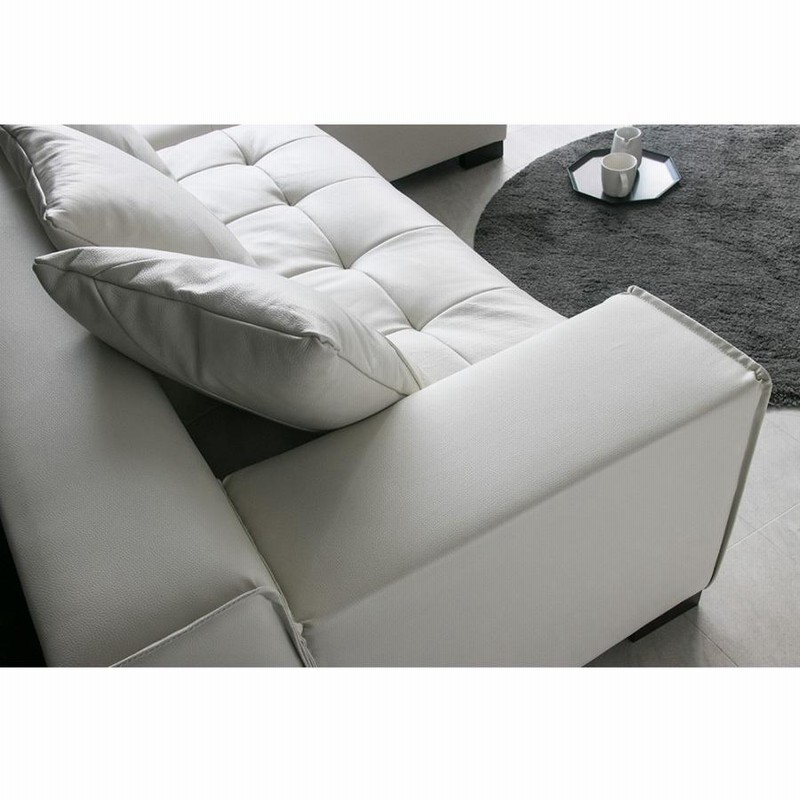 モダンレザーソファー(2人〜4人掛/NATUZZI) 食べる