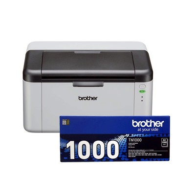 Brother HL-1210W 黑白雷射印表機【加購碳粉1支可登錄活動】 (單功能：列印)