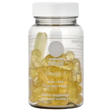 Ritual, Omega-3，柑橘味，30 粒全素膠囊