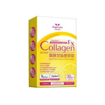 【Angel Lala 天使娜拉】榖胱甘肽膠原錠(30錠/盒)