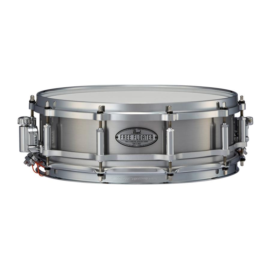 【Pearl】バーチシェル　フリーフローティングスネア　おまけでソフトケース付！ Pearl 限定スネアドラム 「Universal Steel」フリー