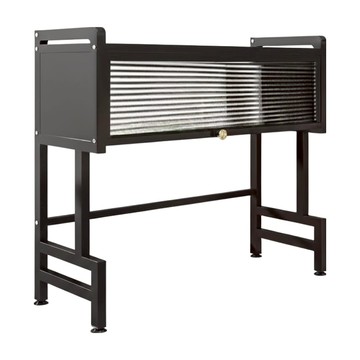 BM109 防塵水槽瀝水架 黑色 95cm  3層  1個