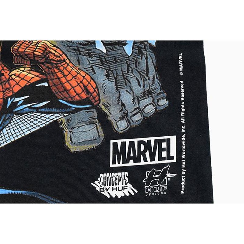 ハフ Tシャツ 半袖 HUF メンズ マーベル ハルク バトル コラボ ( HUF×MARVEL HULK Battle S/S Tee スパイダーマン  カットソー TS01976 )[M便 1/1] | LINEブランドカタログ