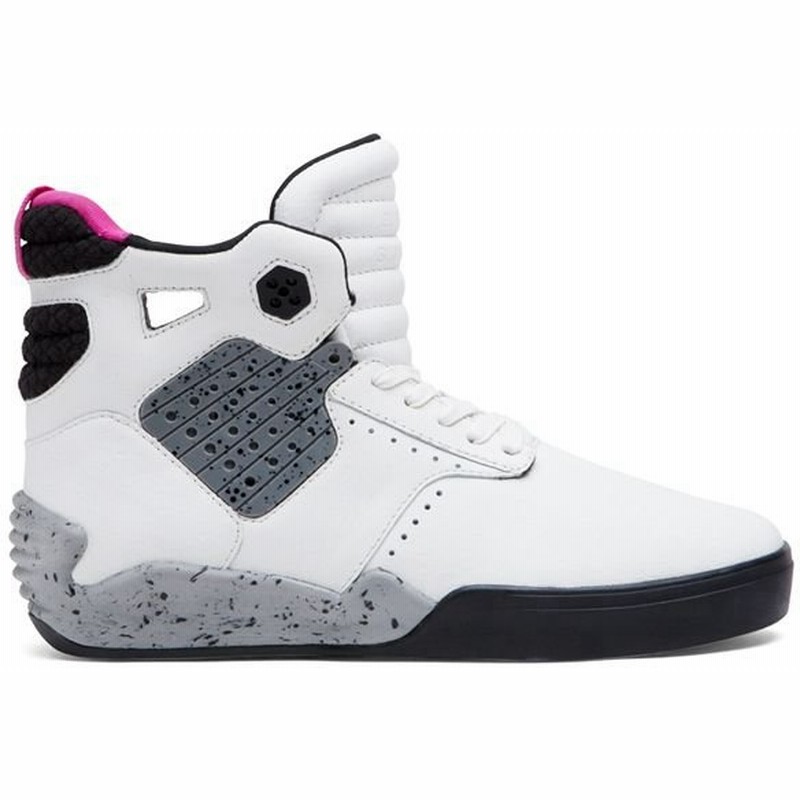 スープラ Supra スニーカー スカイトップ 4 ヘヴォネン パック White Dragon Scale Embossed Leather Grey Black メンズ 通販 Lineポイント最大0 5 Get Lineショッピング