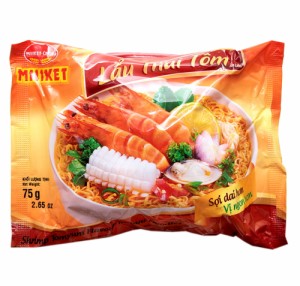 ミリケット ラウ タイ トム LAU THAI TOM 海老トムヤム風 インスタントヌードル 75g   ベトナム料理 フォー インスタント麺 MILIKET(ミ