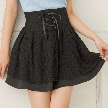 DearMyLove|| Lace-up tiered skirt Product number: 533408