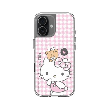 iPhone 17 Clear Case（相機按鈕） 透明 - 三麗鷗-Hello Kitty - Hello Kitty & Tiny Chum