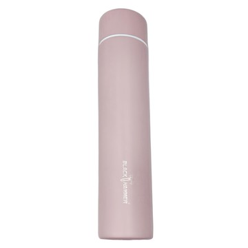 BLACK HAMMER 不鏽鋼真空保溫隨身瓶 45x45x198mm 顏色:淡水綠(G)  薄霧粉  215ml  1個