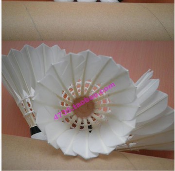 新店特價！ 無標羽毛球 白皮球 超耐打 業余用 訓練球