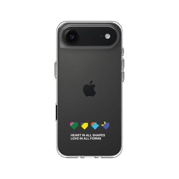 iPhone Air Clear Case（相機按鈕） 透明 - PRIDE 2024: Love in All Forms - 愛的形形色色