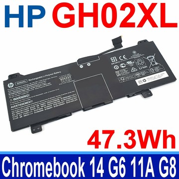 惠普 HP GH02XL 原廠電池 HSTNN-IB9C Chromebook 14 G6 Chromebook 11 X360 G3 EE Chromebook 11 G8 EE Chromebook 11A G8