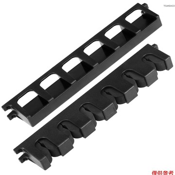 Winn 釣魚竿架適用於 6 根細釣魚竿壁掛式釣魚竿儲物架支架支架