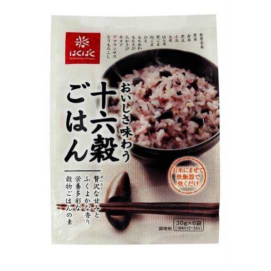 はくばく 十六穀ごはん 180g