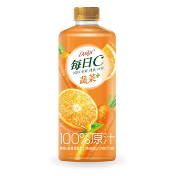 每日C果肉有感100%柳橙綜合果汁1300ml※實際到貨效期約4天以上