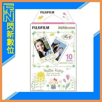 FUJIFILM 富士 拍立得 instax mini KITTY 3 凱蒂貓 手繪版 底片(公司貨)