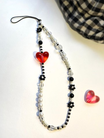 Found.Myth 美樂蒂的樂譜串珠手機練 歐美風 串珠吊飾