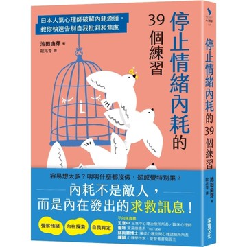 停止情緒內耗的39個練習：日本人氣心理師破解內耗源頭，教你快速告別自我批判和焦慮