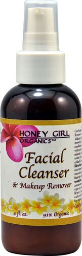 Honey Girl Organics Facial Cleanser & Makeup Remover 4 fl oz