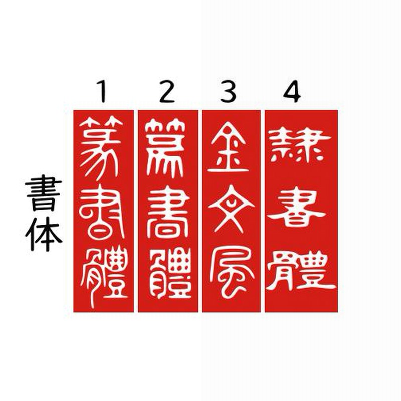 オーダーメイドの雅印作成。デザインは一例です。姓名印 オーダー 落款 