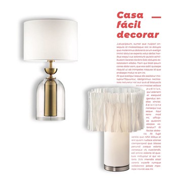 現代風鋼材玻璃/壓克力立燈18-63651、63652